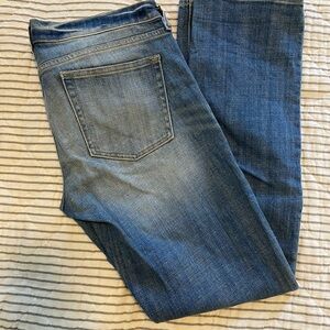 J. Crew Women's Straight-Leg Medium Blue Jeans